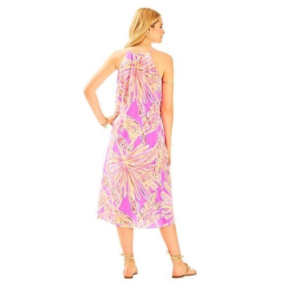 Lilly Pulitzer Lachelle silk dress XXS - Picture 3 of 6